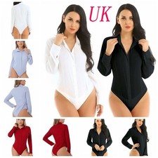 UK Women Long Sleeve Button