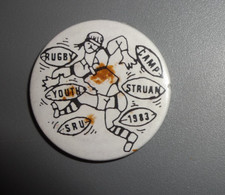 Scottish Rugby Union Youth Camp Struan 1983 Pin Button Badge