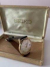 Vintage Seiko Diashock Automatic With Original & Rare  Box.
