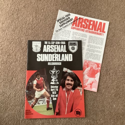 1973 cup semi - cup, arsenal