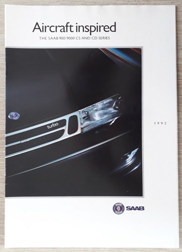 Saab 900 9000 - 900, brochure