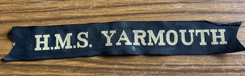 Royal navy cap tally - navy, hms