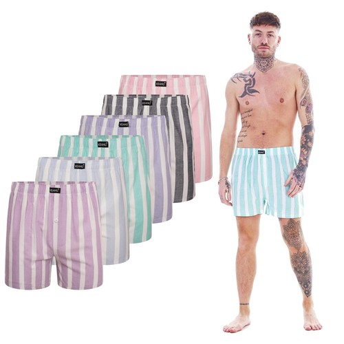 Mens pack 100 - cotton, pastel