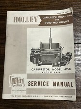 1956 HOLLEY CARBURATOR MODEL