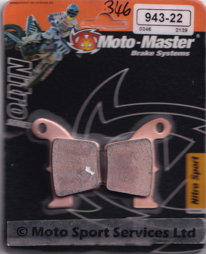 Brake pads rear honda crf - honda, 150