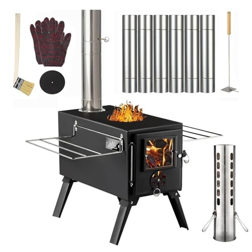Hot tent stove avoforest - tent, wood