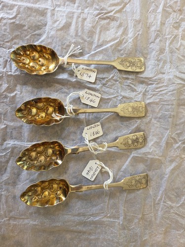 Sterling silver berry - 4x,