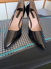 Very Ladies Black Patent Faux