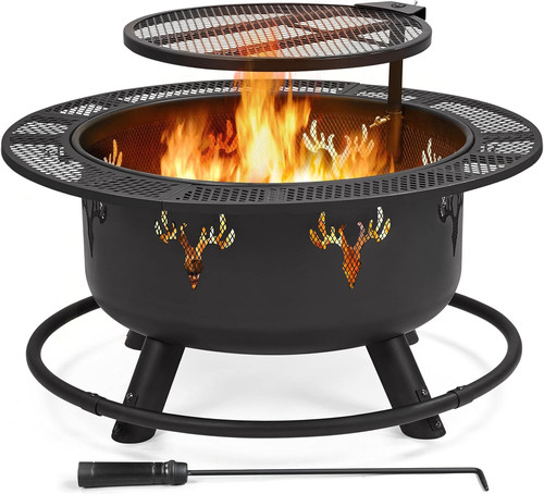Outdoor large fire pit - outdoor,