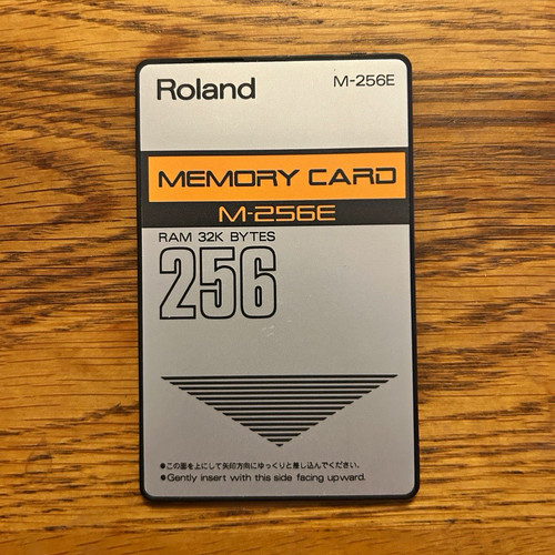 Roland 256e ram - ram, memory