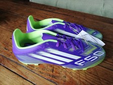 Adidas F50 Club FG/MG Football Boots Purple Rush UK Size 8