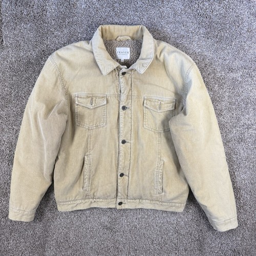 Fraser sherpa jacket men tan - men's,