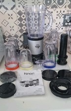 HINARI GENIE MB280 8 IN 1 BLENDER MIX,CHOP,BLEND,WHIP,GRIND,PUREE GRATE & JUICE