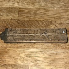 Vintage Rabone Boxwood & Brass