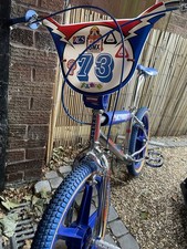 2 x BMX NUMBER DECALS Stickers