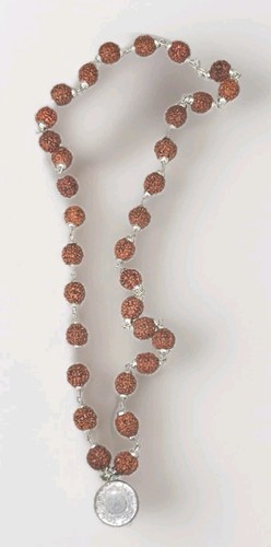 Rudraksha mala with - rudraksha, spatick