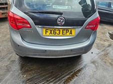 2010 - 2014 Vauxhall Meriva MK2 (B) Mpv - Rear Bumper In Silver Z179 Small Marks
