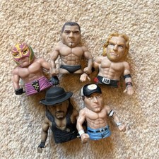 WWE Ultimate Thumb Wrestlers set of 5 - Rey Mysterio & John Cena - 2009