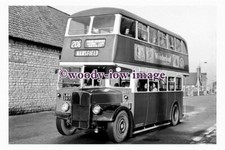 gw0006 - Mansfield & District Bus D164 at Warsop in 1961 - print 6x4