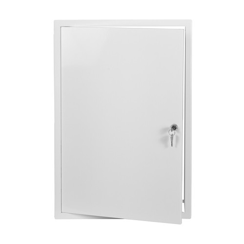 White metal access panel 400mm - access,