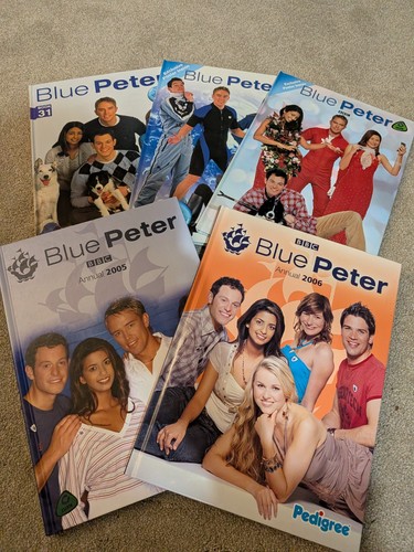 Bbc blue peter annuals - bbc,