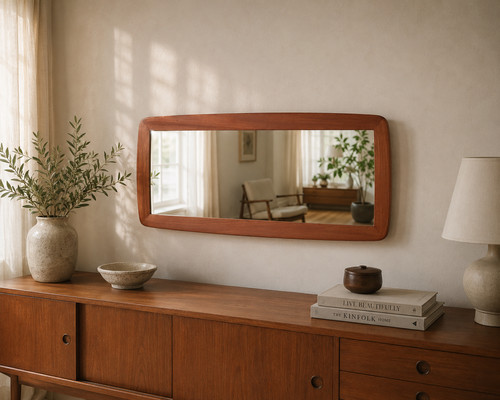 70s mcm teak wall - mcm,