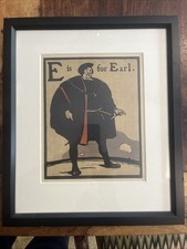 William Nicholson E Is For Earl From Alphabet Series