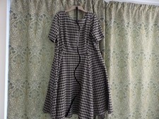 Ladies black and white dress by M&S size 20