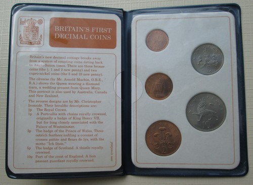 Britain first decimal - first,
