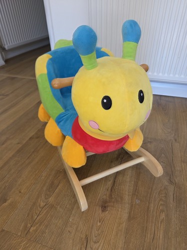 Wooden baby rocking - baby, animal