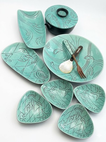 Rare vtg roselane turquoise - rare,
