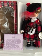 Leonardo Collection Doll Robert in Tartan Outfit