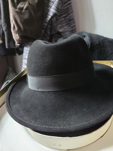 Borsalino fedora beaver hat - borsalino,