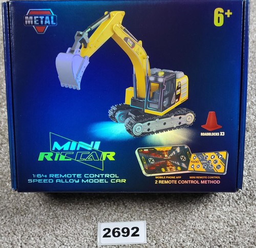 Mini remote control excavator - remote,