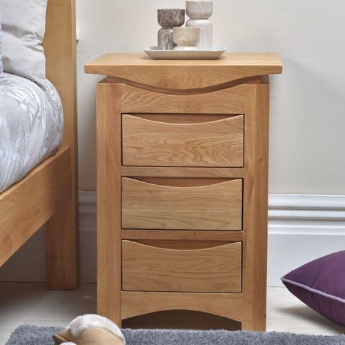 Solid oak drawer bedside - drawer,