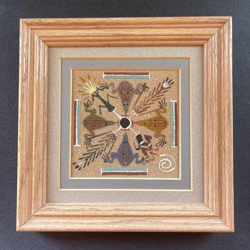 Vintage rare framed native - vintage,