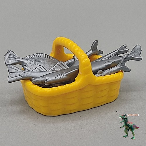 Playmobil fish basket fishing - fish, basket-fishing