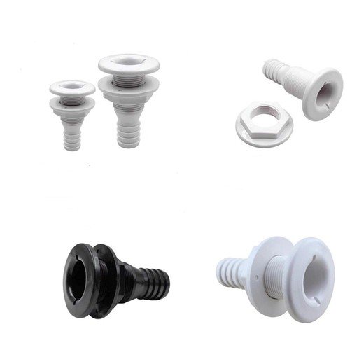 4 plastic thru hull - 5/8", or