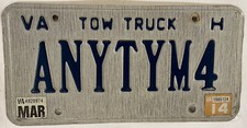 Tow truck vanity any - vanity, time