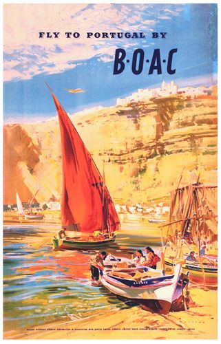 Vintage boac flights - vintage, to