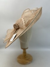 John Lewis Jane Jumbo Bow Fascinator in Champagne (1114)