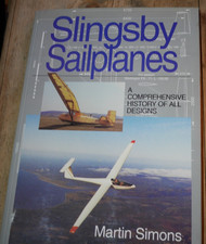 Slingsby Sailplanes by Martin Simons HB DJ 1996 Illustrated