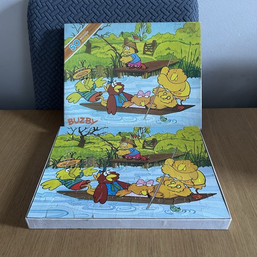 Buzby wooden puzzle vintage - wooden,