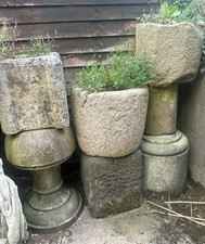 Reclamation  Garden Stone | Early English Font | Gothic Window | Architectural  