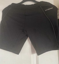 LA Gear Black short cycle shorts Size 8