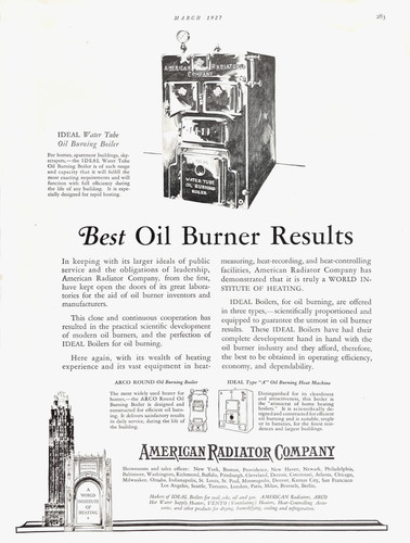 American radiator ideal oil - american,