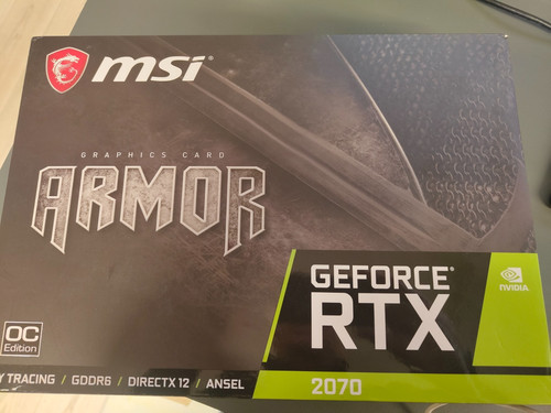 Msi geforce rtx 2070 armor - rtx,