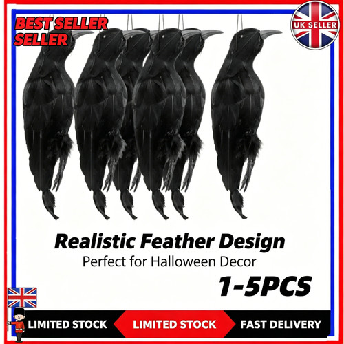 Realistic hanging dead crow - realistic,