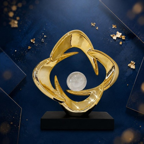 Abstract resin sculpture - abstract,