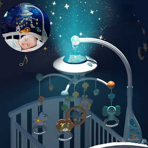 Baby musical crib - bed, bell